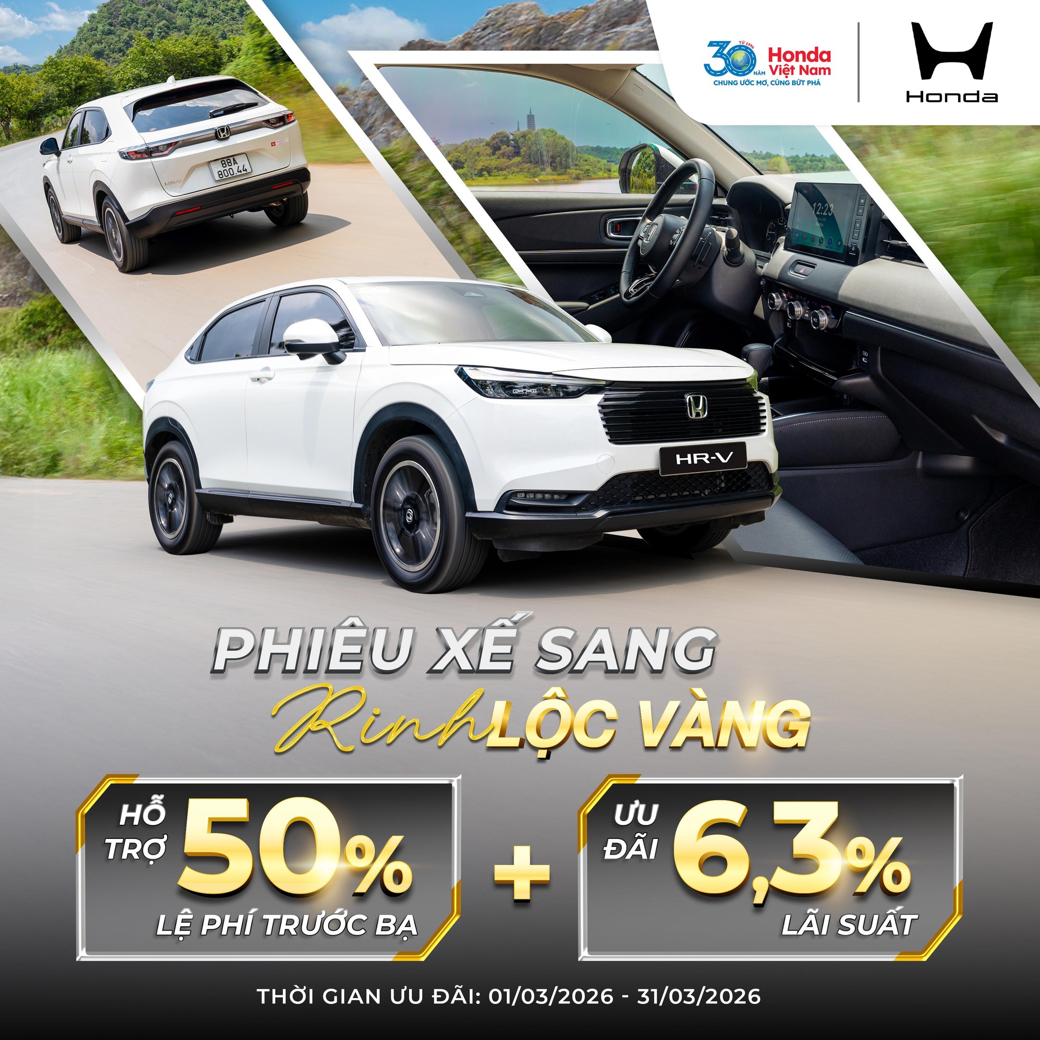 PHIÊU XẾ SANG - RINH LỘC VÀNG​ HONDA Ô TÔ ĐẮK LẮK